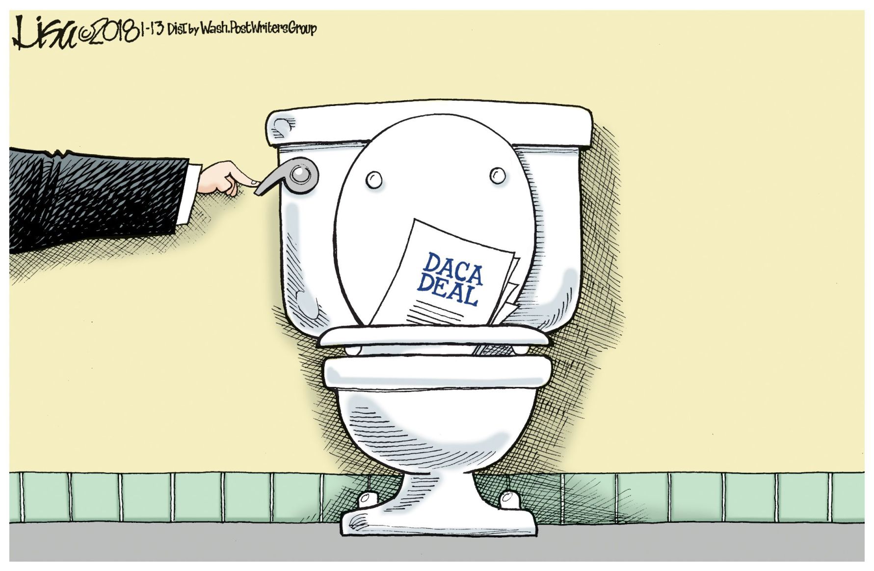 Lisa Benson cartoon